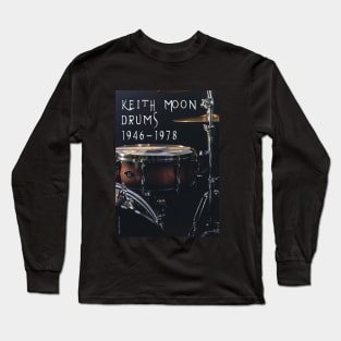 Keith Moon 1946 1978 Music D40 Long Sleeve T-Shirt